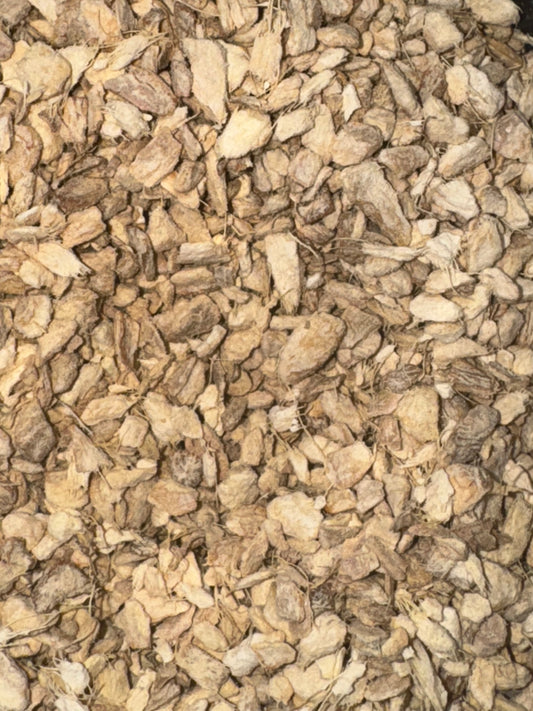 Organic Ginger Root - Cut & Sifted  (Priced Per Oz)