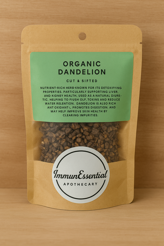 Organic Dandelion Root - Cut & Sifted
